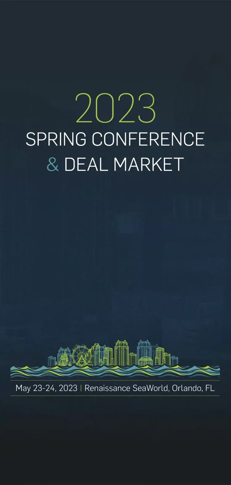 spring 2023 M&A Source conference branding