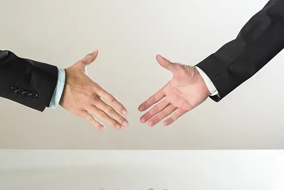 seller and buyer nearing agreement